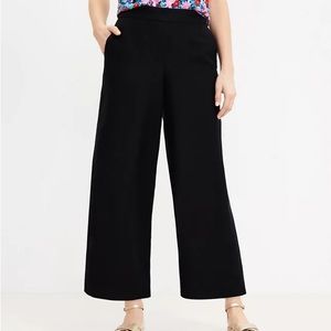 LOFT Cropped Straight Leg Pant